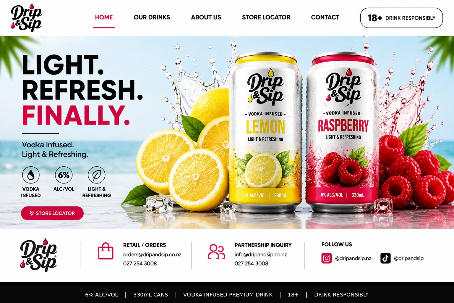 Drip & Sip home